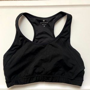 Athleta Size M Black Sports Bra